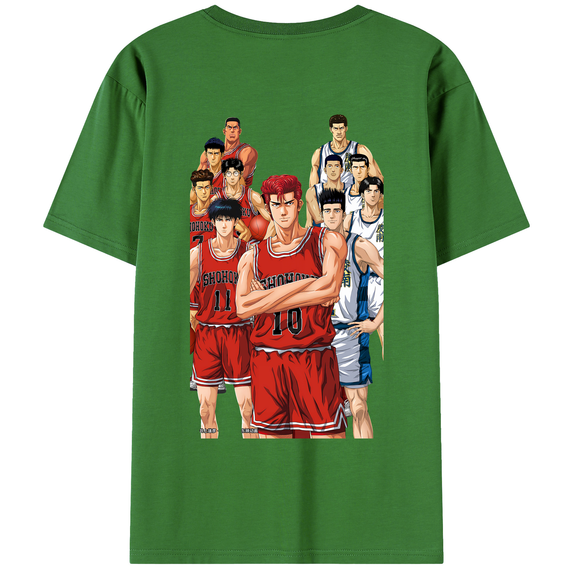 （画像用） SLAM DUNK／スラムダンク レディース半袖Tシャツ(バックプリント)